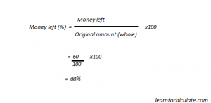 How To Calculate Percentage