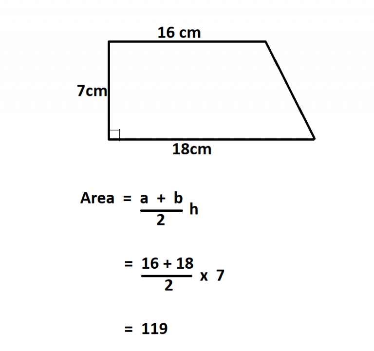 How To Calculate Area Of A Trapezoid 