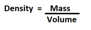 How To Calculate Density.