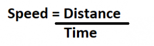 How To Calculate Speed.