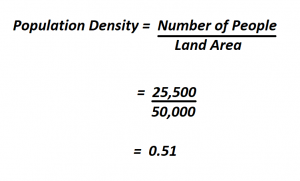 How To Calculate Population Density   Population Density 300x181 