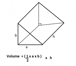 right triangular prism volume formula