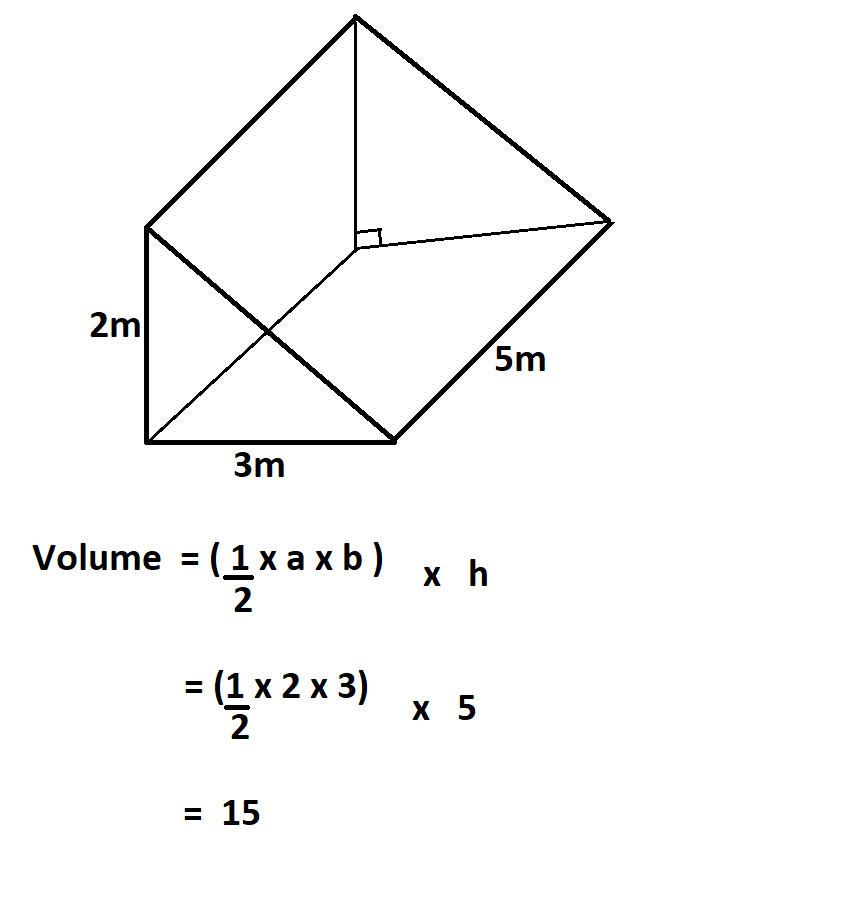 How To Calculate The Volume Of A Triangular Prism 