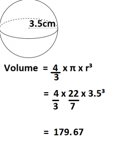 How to Calculate Volume of a Sphere.