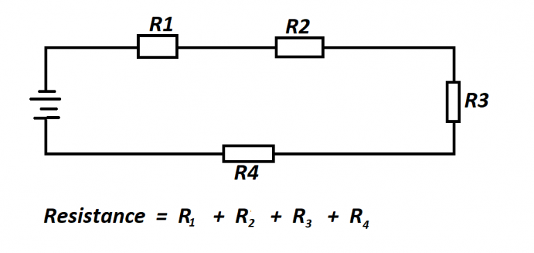 How To Calculate Total Resistance In A Series Circuit