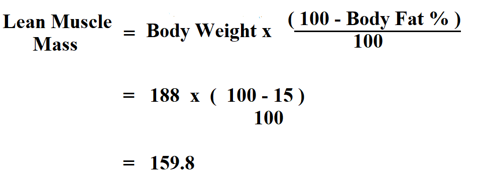  How To Calculate Lean Muscle Mass 