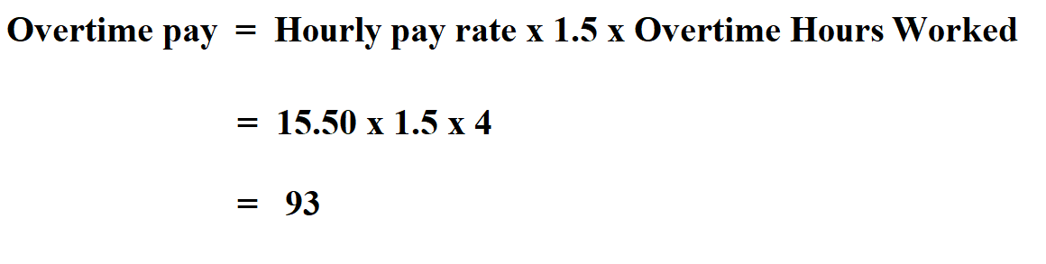 How Much Is Overtime Pay For 10 An Hour