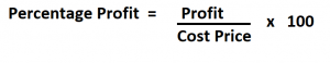 How to Calculate Percentage Profit.