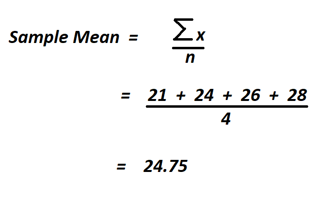 How To Calculate Sample Mean 