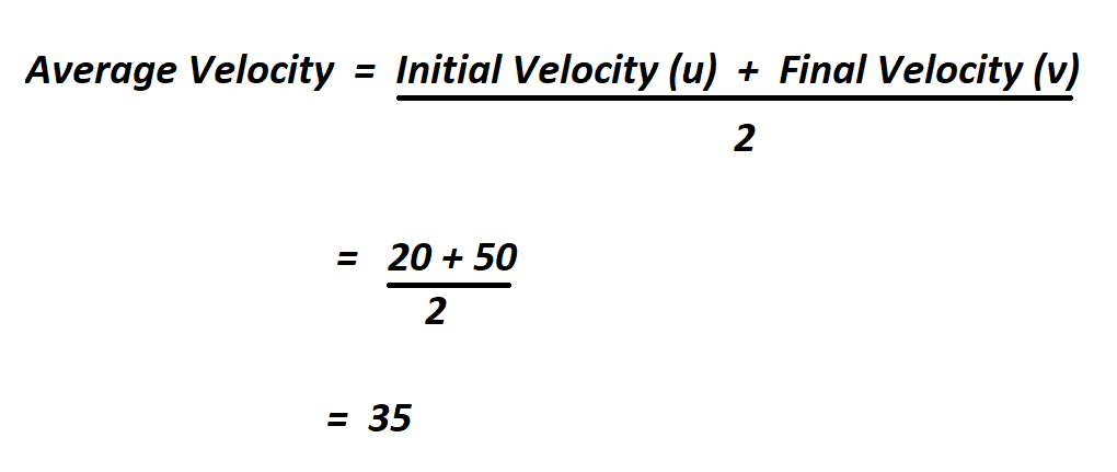 How To Calculate Average Velocity Physics Haiper