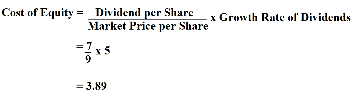 how to calculate cost of equity ke