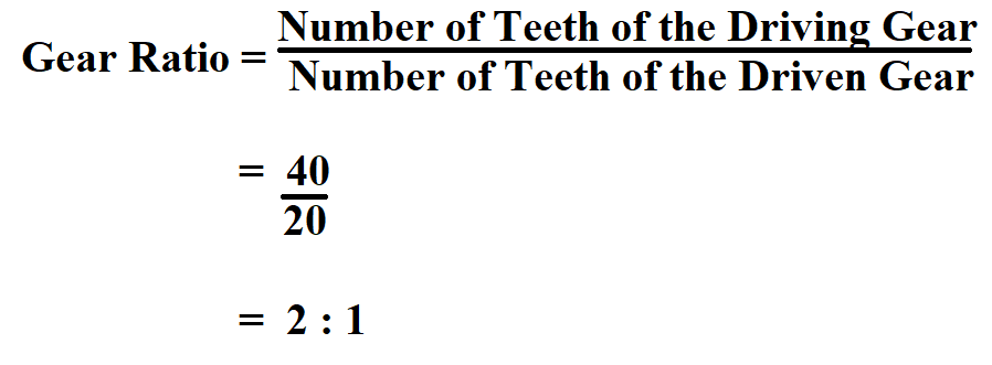 How To Calculate Gear Ratio 