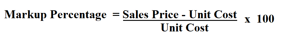 How To Calculate Markup Percentage 