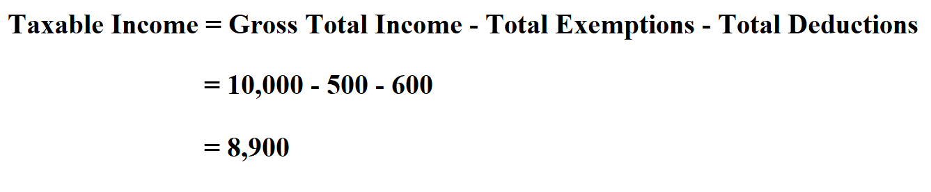 How To Calculate Taxable Income 2357