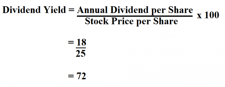 How To Calculate Dividend Yield 