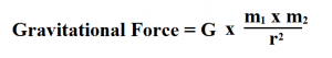 How to Calculate Gravitational Force.