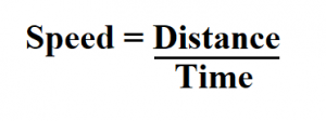 How to Calculate Time from Speed.