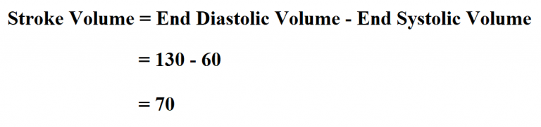  How To Calculate Stroke Volume 