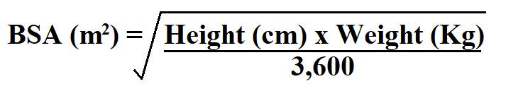 How To Calculate BSA 