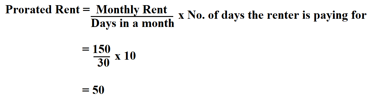 How to Calculate Prorated Rent.