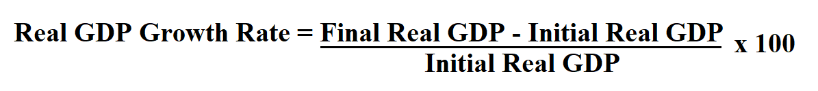 How To Calculate Real GDP Growth Rate 