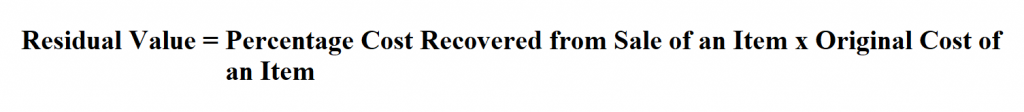 How To Calculate Residual Value 