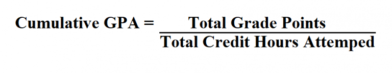 How To Calculate Cumulative Gpa 4419