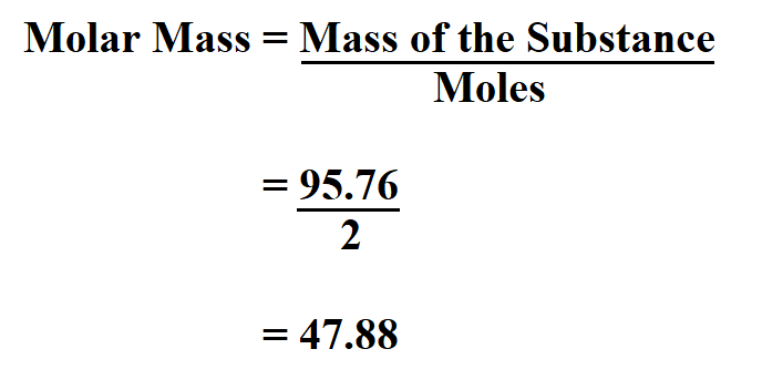 How To Calculate Molar Mass 