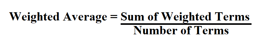 How To Calculate Weighted Average 