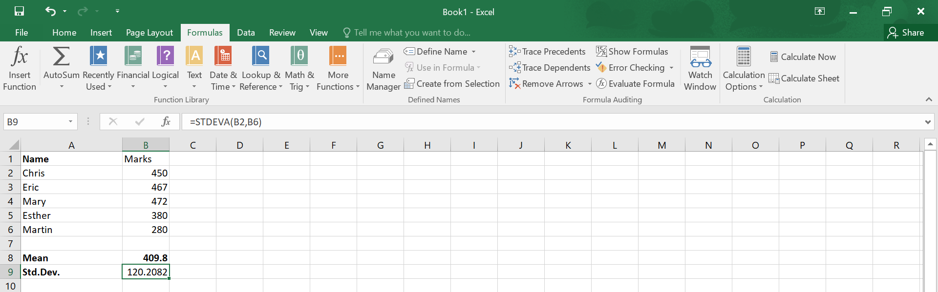 How to Calculate Z Score in Excel