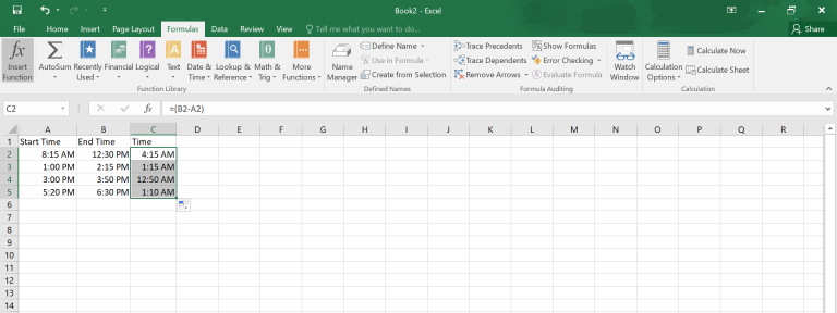 How to Calculate Time in Excel.