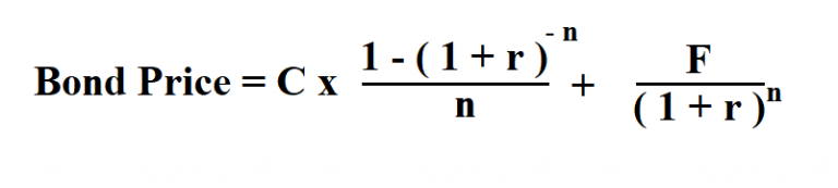 How To Calculate Bond Price 8868