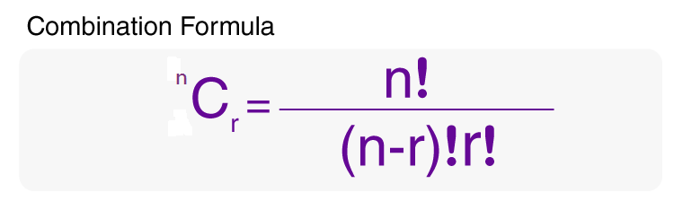 How To Calculate Combination 