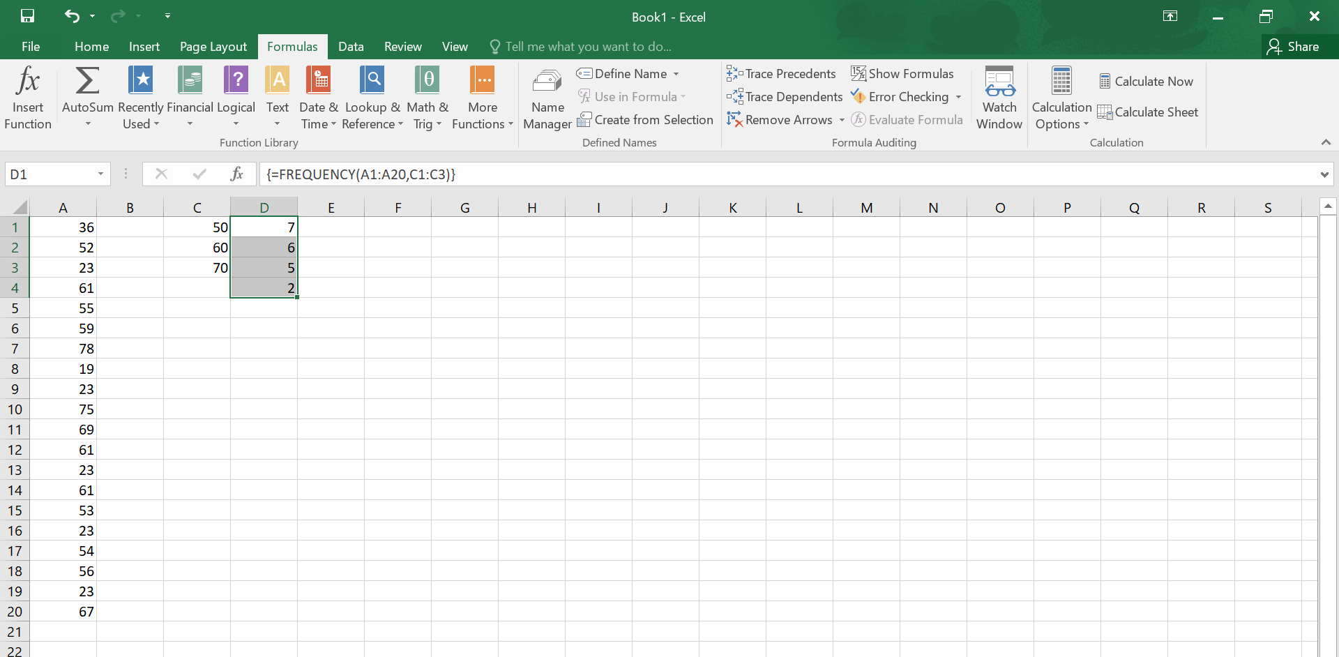 How to Calculate Frequency in Excel.