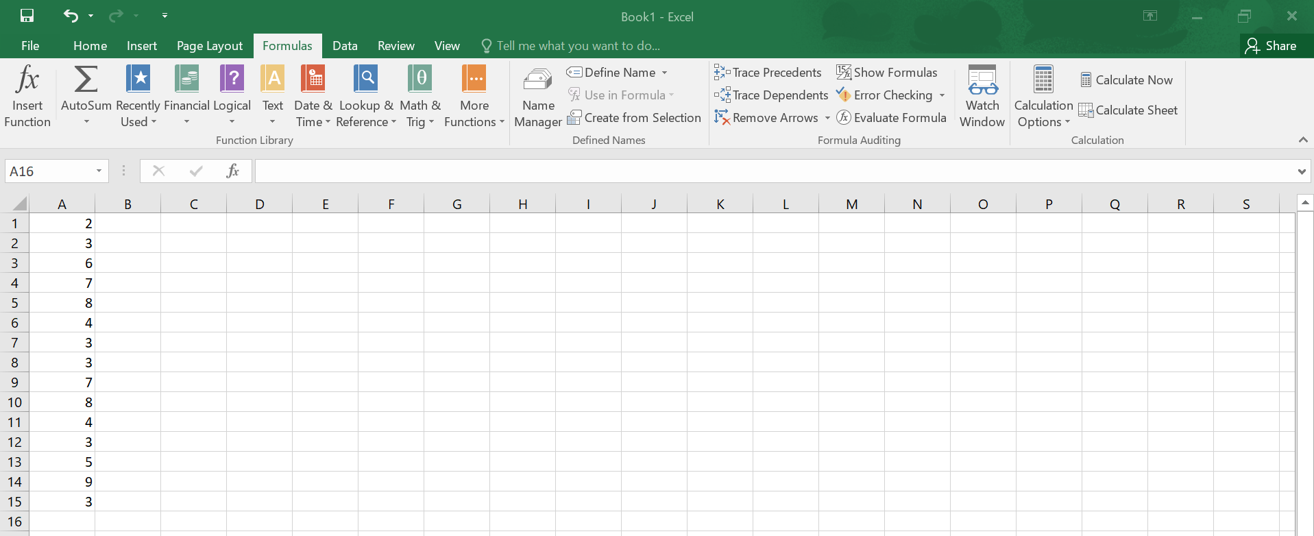 calculate mode in excel