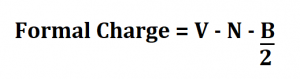 calculating formal charge of no