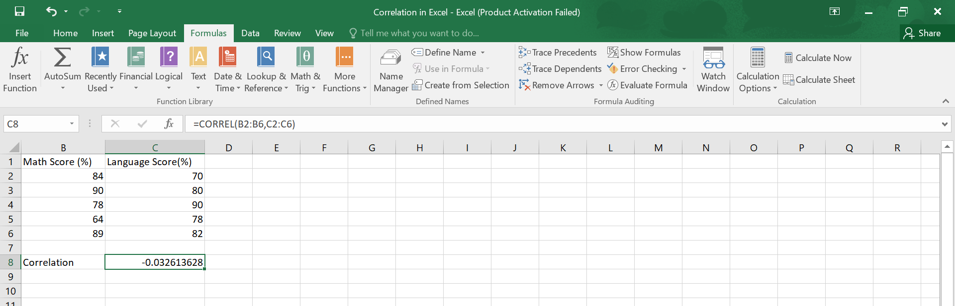 How To Calculate Correlation In Excel.