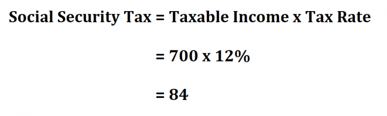 How To Calculate Social Security Tax.