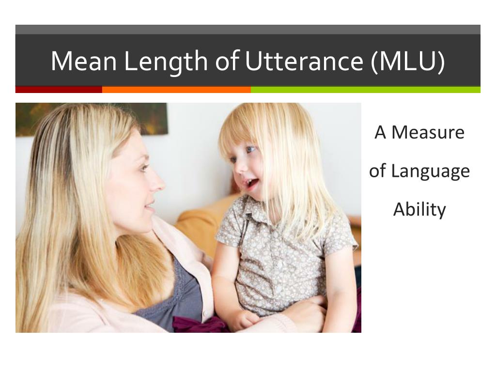 How to Calculate MLU.